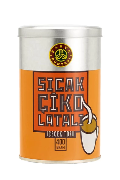 Kahve Dünyası Teneke Sıcak Çikolata 400 gr x 2 Adet - Resim 2