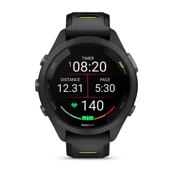 Garmin Forerunner 265S Siyah Sarı (GARMİN TÜRKİYE)