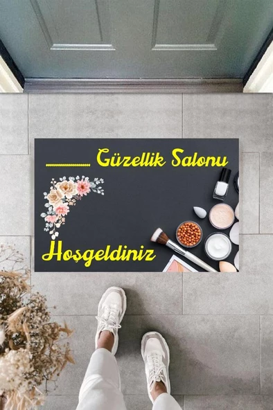 Dijital Baskı Kişiye Özel İç Kapı Dekorasyon Paspas  PS11270
