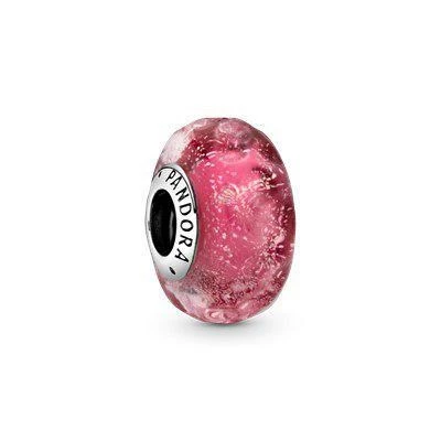 Fantastik Pembe Murano Charm 798872C00