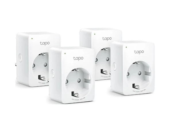 Tp-Link Tapo P100 4'lü Mini Akıllı Wi-Fi Priz - 1