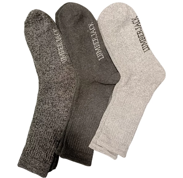 Lumberjack Bivor Siyah Antrasit Gri Outdoor Çorap - Resim 2