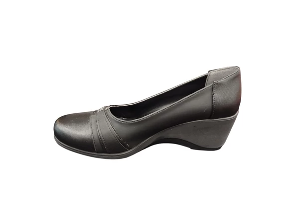 Ventes Toka Detaylı Dolgu Topuk Günlük Anne Ayakkabı - 2