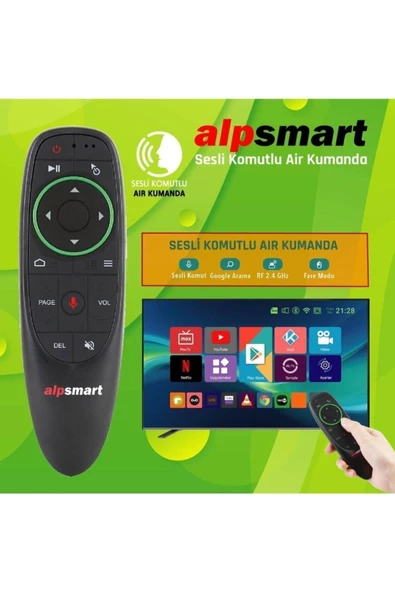 Alpsmart AS575-X3 4k Android TV Box | 4 GB Ram 64 GB Tv Box - Resim 2