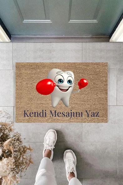 Dijital Baskı Kişiye Özel İç Kapı Dekorasyon Paspas  PS11203 - 3