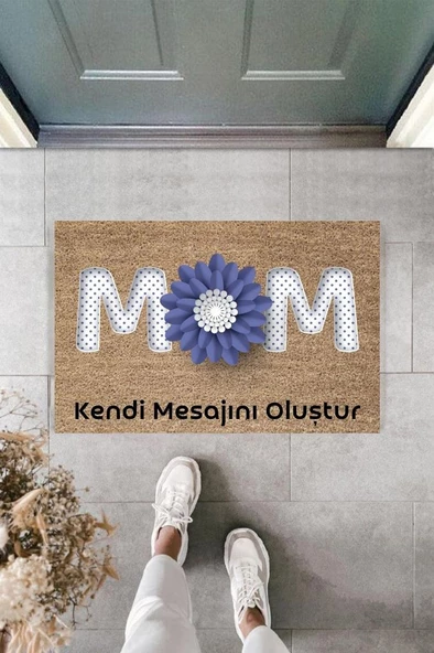 Dijital Baskı Kişiye Özel İç Kapı Dekorasyon Paspas  PS11237
