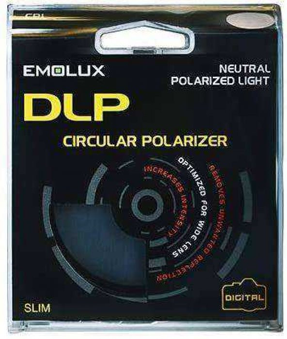 EMOLUX 72 MM DLP CİRCULAR POLARİZE FİLTRE