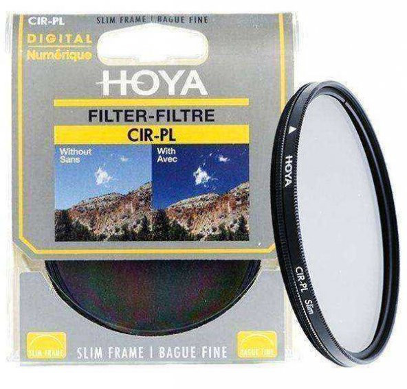 Hoya 62 mm Slim Cirkular Polarize Filtre