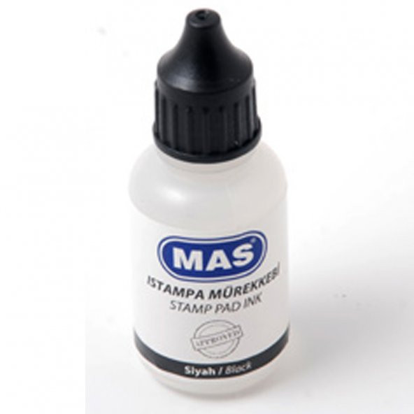 Mas Istampa Mürekkebi 20 ML Siyah 462 - 2