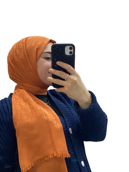 JAKARLI  DİOR DESENLİ  ŞAL 1006 - 5