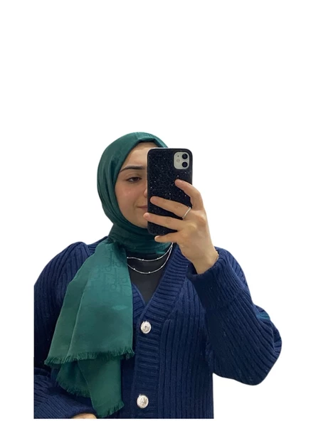 JAKARLI  DİOR DESENLİ  ŞAL 1006 - 4