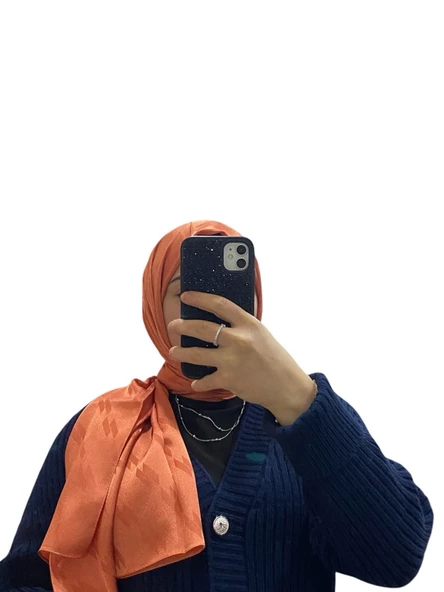 JAKARLI MERDİVEN DESENLİ ŞAL 1009 - 6