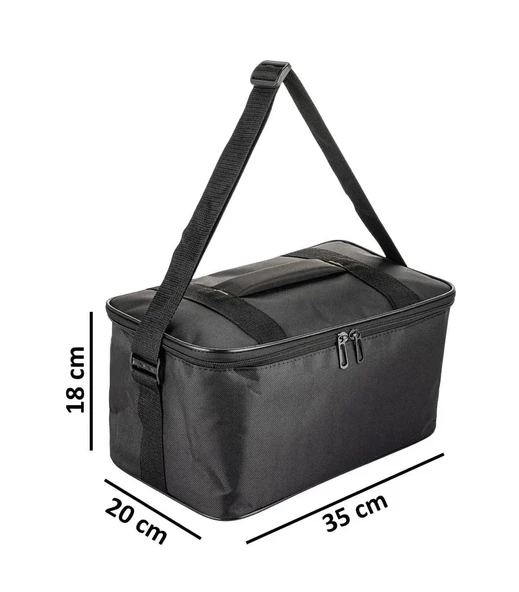 Kamp Piknik Termal Soğutucu Yalıtımlı Buzluk Termos Çanta 14 Lt - 940 Siyah - 6