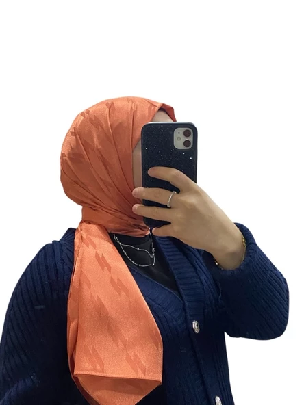 JAKARLI MERDİVEN DESENLİ ŞAL 1009 - 5