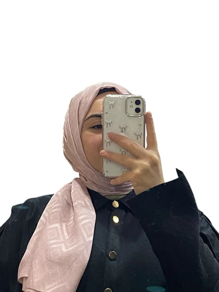 JAKARLI LABİRENT DESENLİ ŞAL 1008 - 12