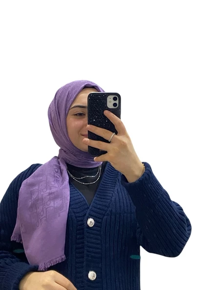JAKARLI  DİOR DESENLİ  ŞAL 1006 - 2