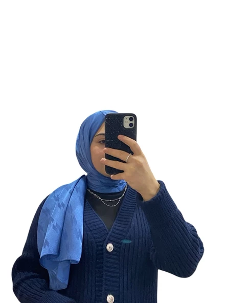 JAKARLI MERDİVEN DESENLİ ŞAL 1009 - 2