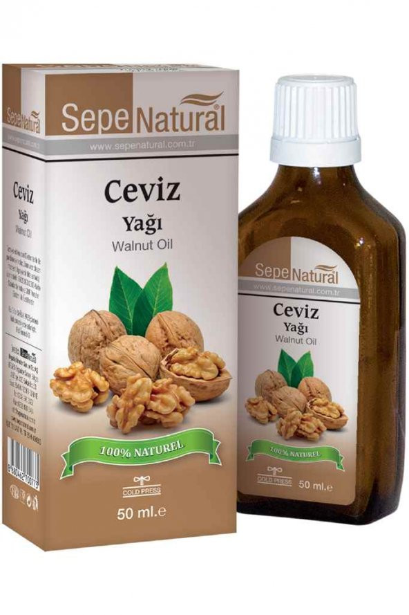 Ceviz Yağı 50 ml 100 Saf Soğuk Sıkım - 7