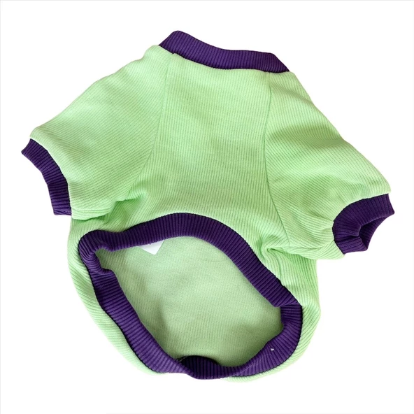 Sweet Butterfly Oval Yaka Tişört Köpek Kıyafeti Köpek Elbisesi - 7