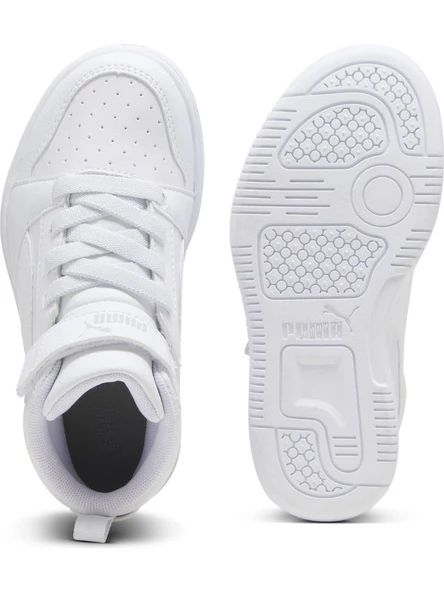 Puma Rebound V6 Mid Ac Ps Çocuk Spor Ayakkabı 39383205 - 5