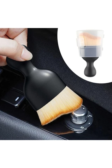 Mini Araç İçi Temizlik Fırçası Yumuşak Kıllı - 7