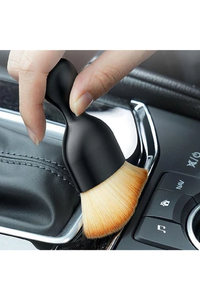 Mini Araç İçi Temizlik Fırçası Yumuşak Kıllı - 3