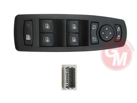 CAM AÇMA/KAPAMA KUMANDA GRUBU KOMPLE RENAULT MEGAN III-FLUENCE KATLANIR AYNALI ARAÇLAR İÇİN - 1