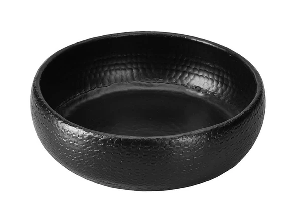 PORLAND SİA SİYAH DEKORATİF DERİN KASE 31 CM