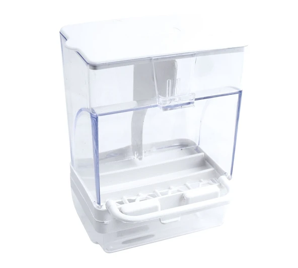 Akıllı Yemlik Kuşlar İçin Hazneli Çekmeceli Akıllı Yemlik - Muhabbet Kuşu Kanarya Papağan Yemliği ürün görseli 1