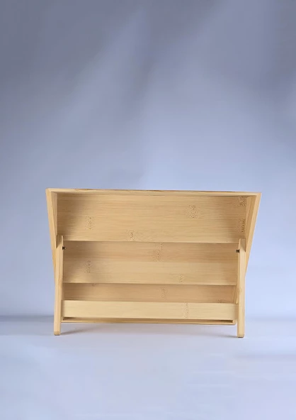 Bambu Stantlı Dekoratif Borosilikat Cam Kavanoz Seti - Saksı Hediyeli Kavanoz Takımı - 7 Parça - 4