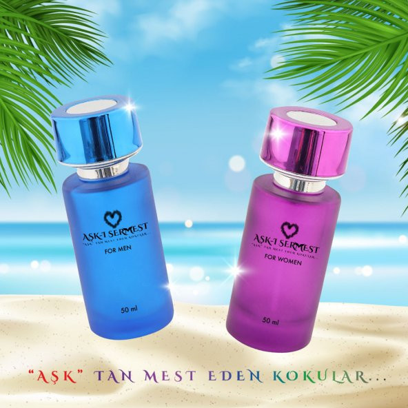 Aşk-ı Sermest Golden Dust B23 Bayan 50 ML Parfüm Edp 10 Adet Sarı Şişe