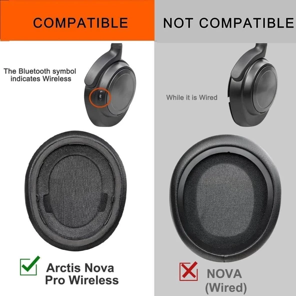 Steelseries Arctis Nova Pro Wireless Uyumlu Kulaklık Pedi - 3