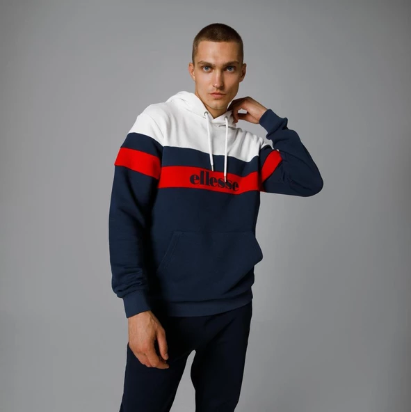 Ellesse Kapüşonlu Erkek Sweat EM272-NV