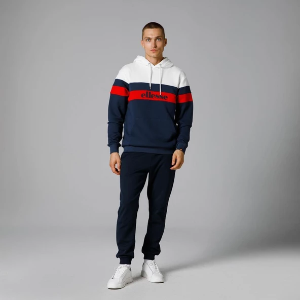 Ellesse Kapüşonlu Erkek Sweat EM272-NV - 3
