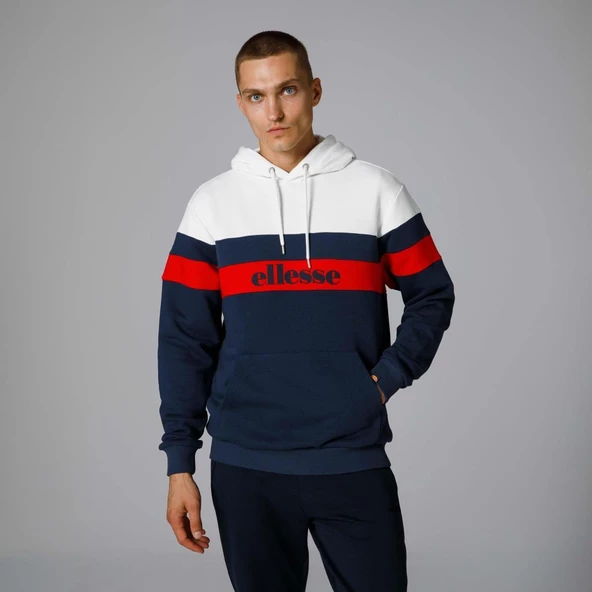 Ellesse Kapüşonlu Erkek Sweat EM272-NV - 4