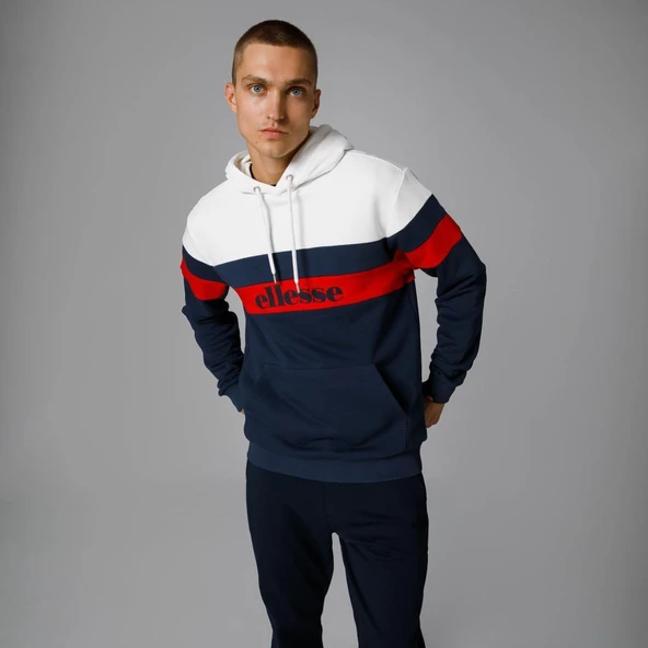 Ellesse Kapüşonlu Erkek Sweat EM272-NV - 6