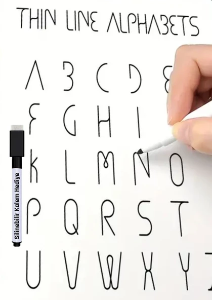 YAZ-SİL Defter-A5 (Kalem Hediyeli) - 2