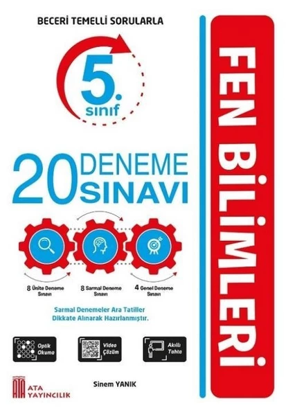 Ata 5.Sınıf Fen Max Soru Bankası -20 Deneme Sınavı - 2