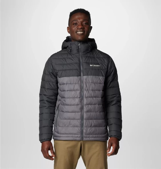 Columbia Powder Lite II Hooded Erkek Mont