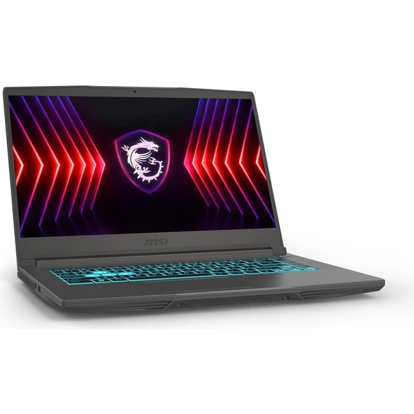 MSI THIN I5-12450H 16GB DDR4 3200MHz 512GB NVMe SSD 4GB GDDR6 RTX3050 15.6" FHD IPS 144Hz FREEDOS