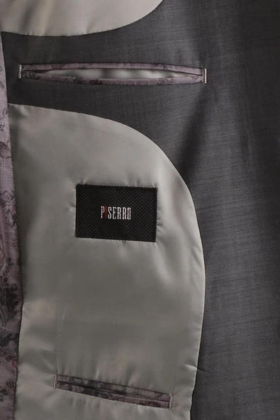 Yelekli Slim Fit Takım Elbise - 8