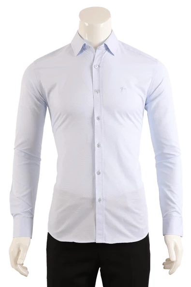 Slim Fit Erkek Gömlek - 2