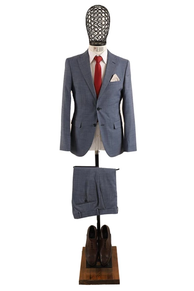 Slim Fit Erkek Takım Elbise - 2