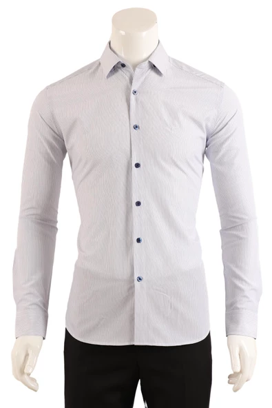 Slim Fit Erkek Gömlek - 10