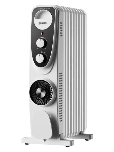 Dijitsu 11 Dilim Beyaz Turbo Fanlı Yağlı Radyatör - 2