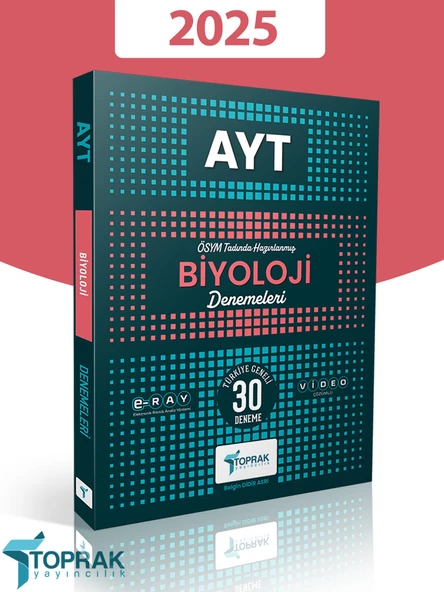 Toprak 2025 Model AYT Biyoloji 30'lu Deneme