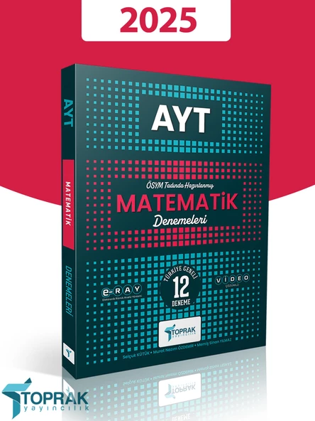 Toprak 2025 Model AYT Matematik 12'li Deneme - 2