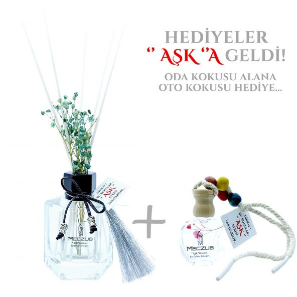 Meczub Parfüm Serisi Gioo Armanii Kokulu 3 x 120 ml Köşeli Şişe Bambu Çubuklu Ortam Kokusu