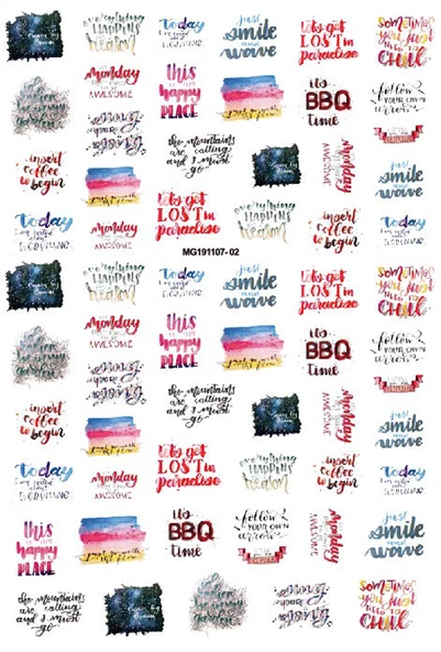 Tırnak Sticker ürün görseli