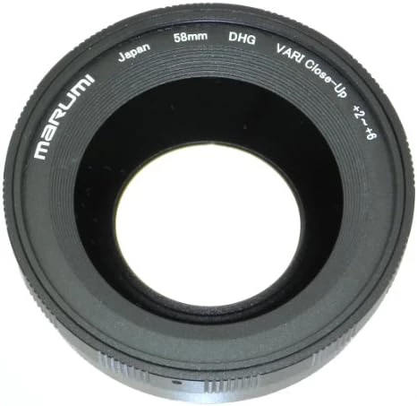 Marumi Vari Cu + 2 +6 Close-Up 58mm Filtre